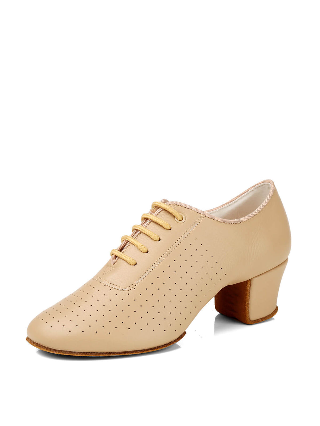 Chaussures à talons Abricot pour danse de salon latine