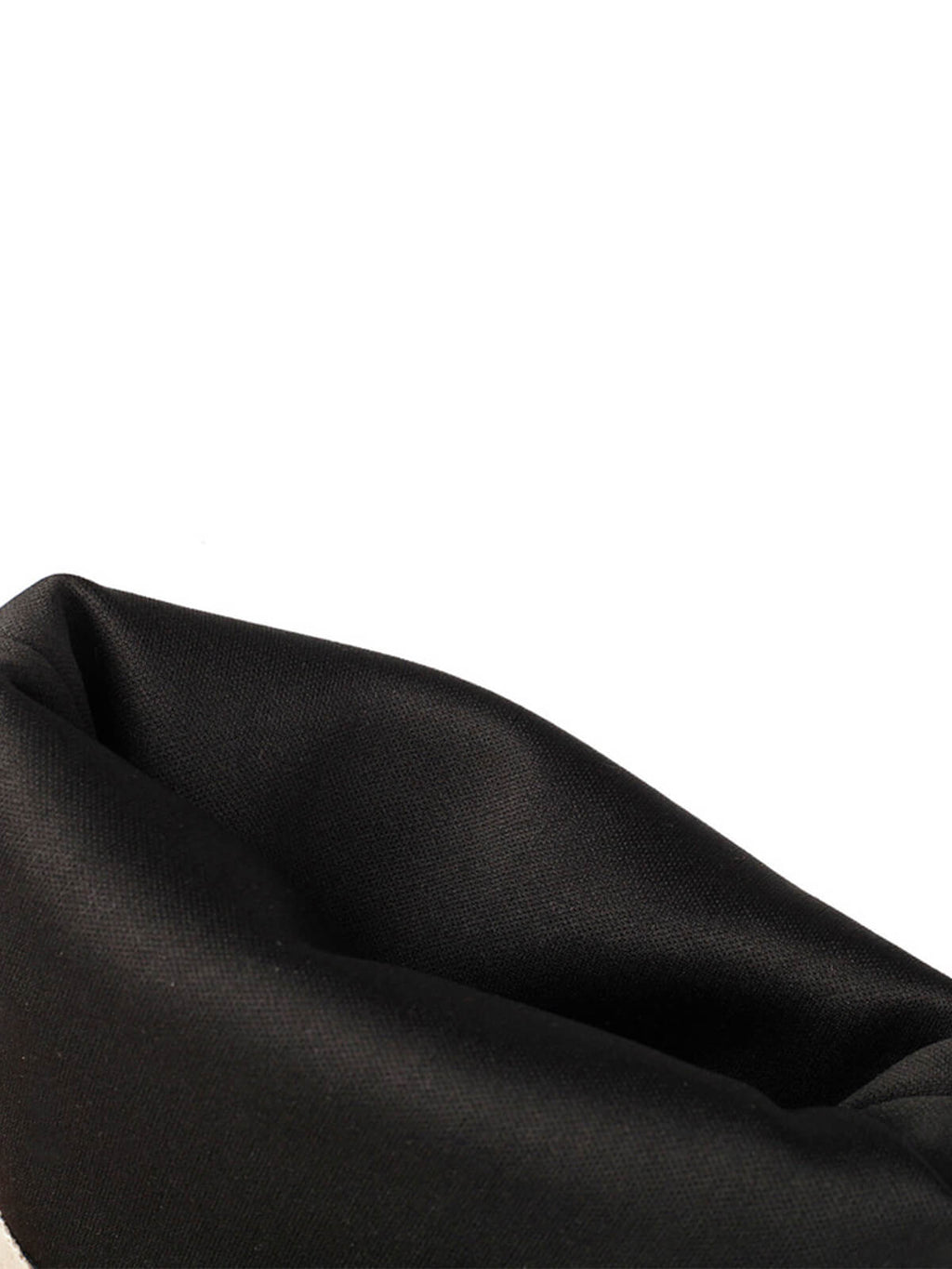 Black Colored Suede Knee-High Boots