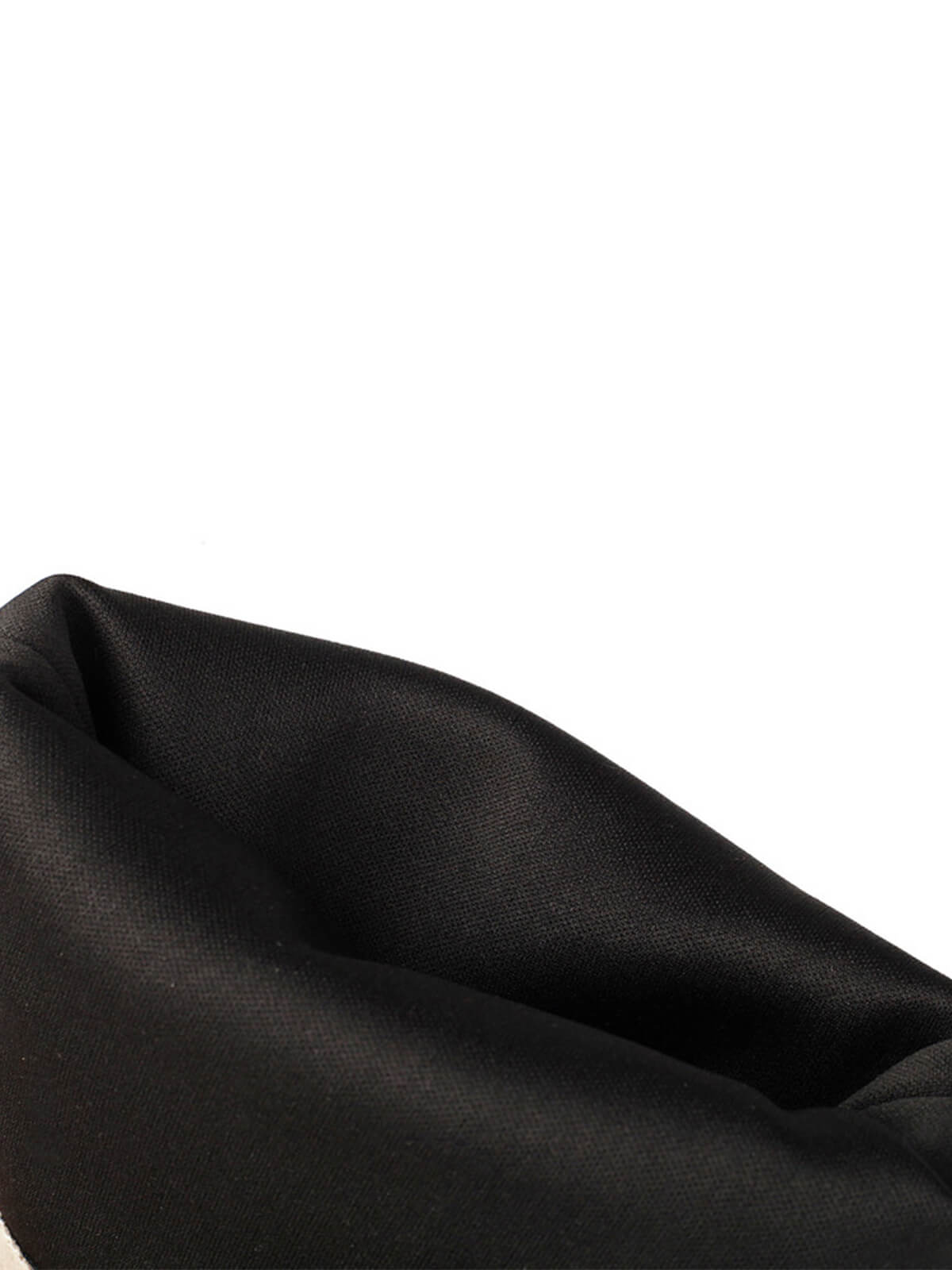 Black Colored Suede Knee-High Boots