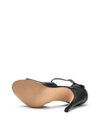 Black Patent Leather Tango Stiletto High Heels