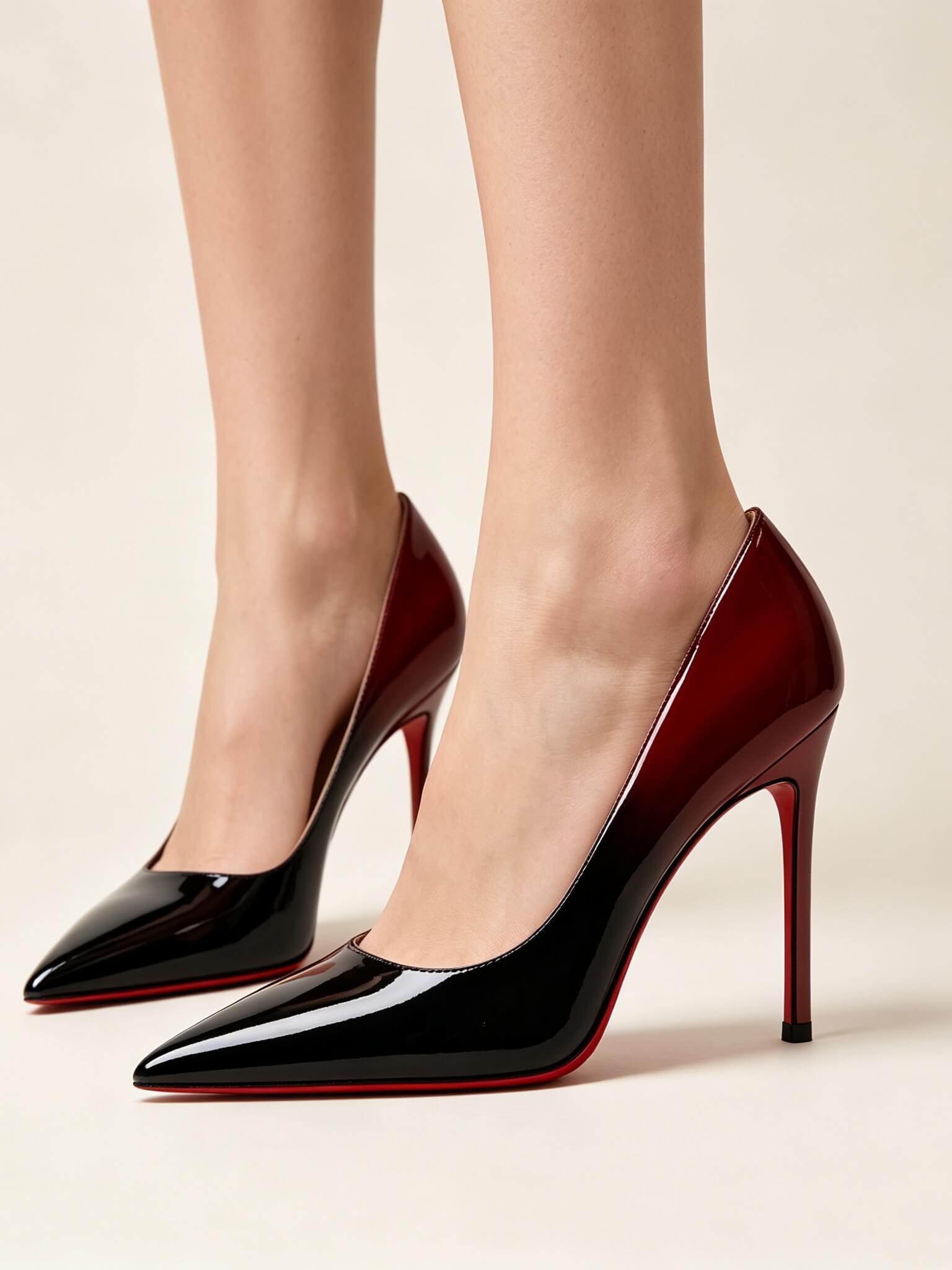 Décolleté con tacco e apertura laterale color argento scarpe da ballo