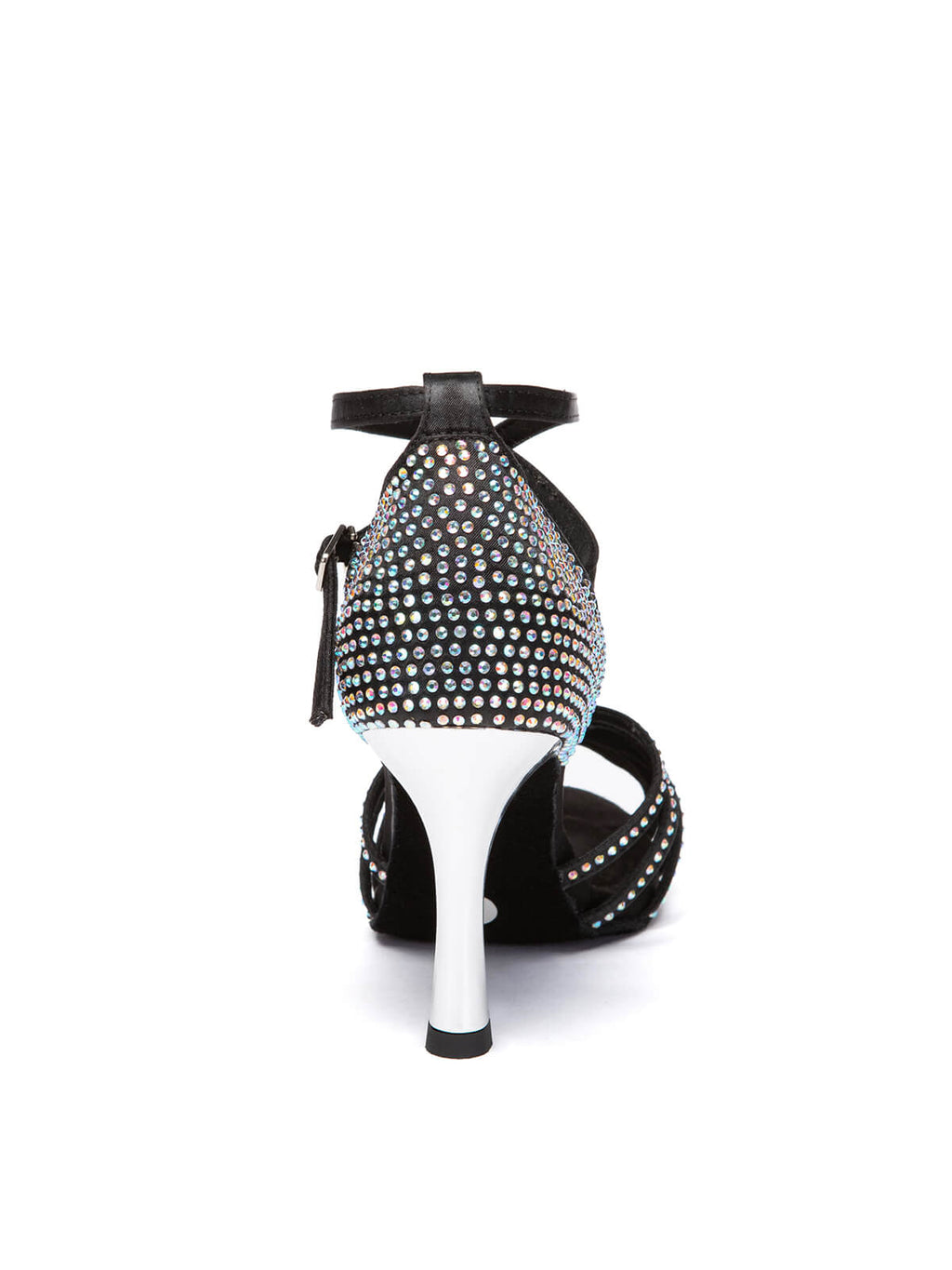 Black Rhinestone Latin Tango shoes