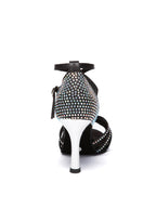 Black Rhinestone Latin Tango shoes