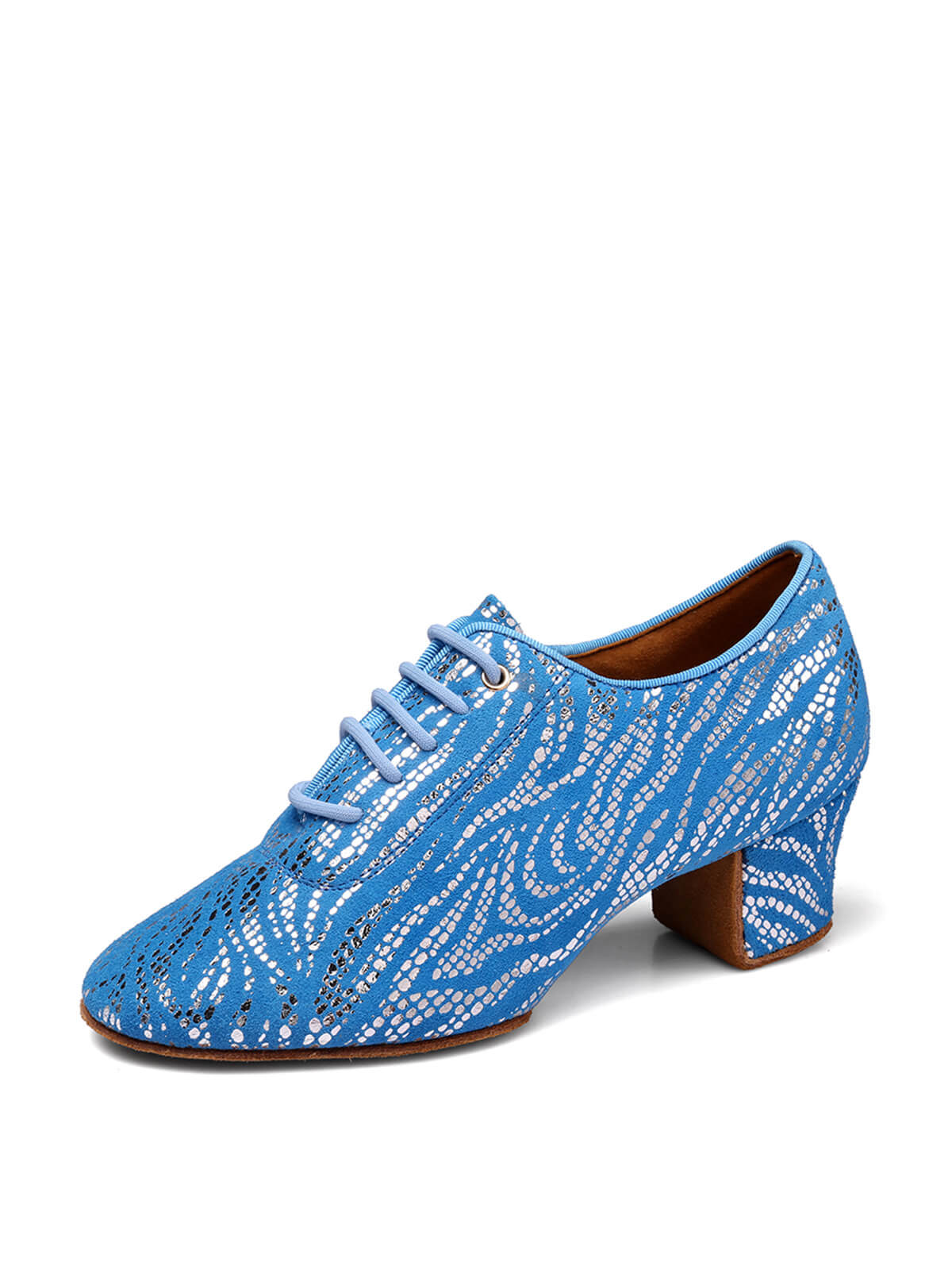 Chaussures à talons Abricot pour danse de salon latine