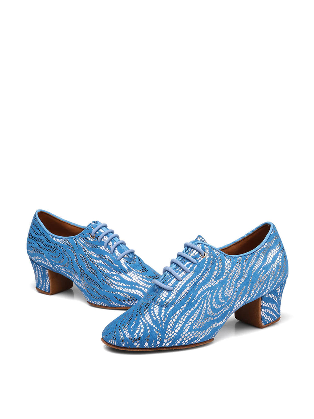 Chaussures à talons Abricot pour danse de salon latine