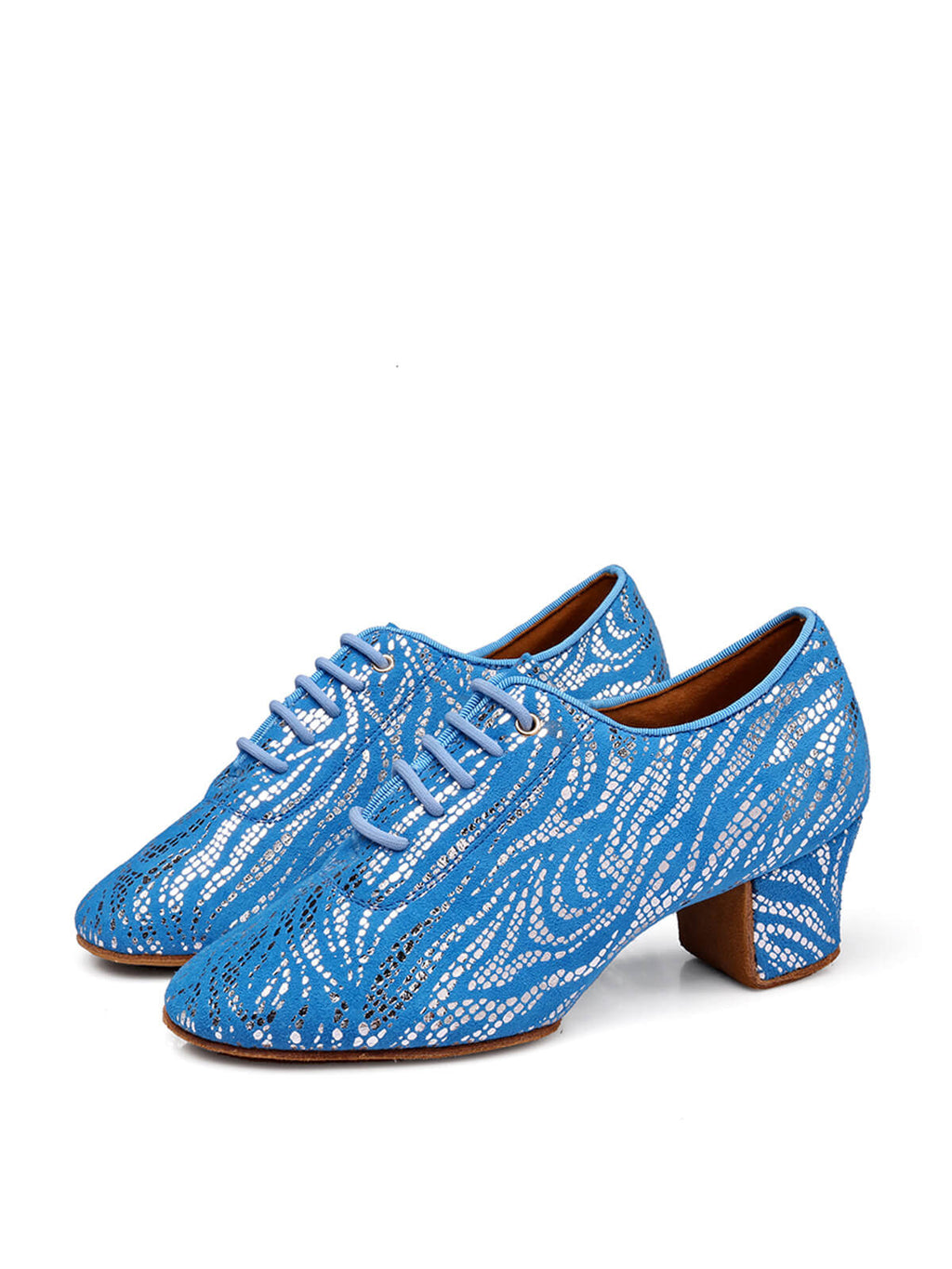Chaussures à talons Abricot pour danse de salon latine