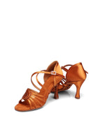 Bronze Professional Soft Sole Latin Shoes
