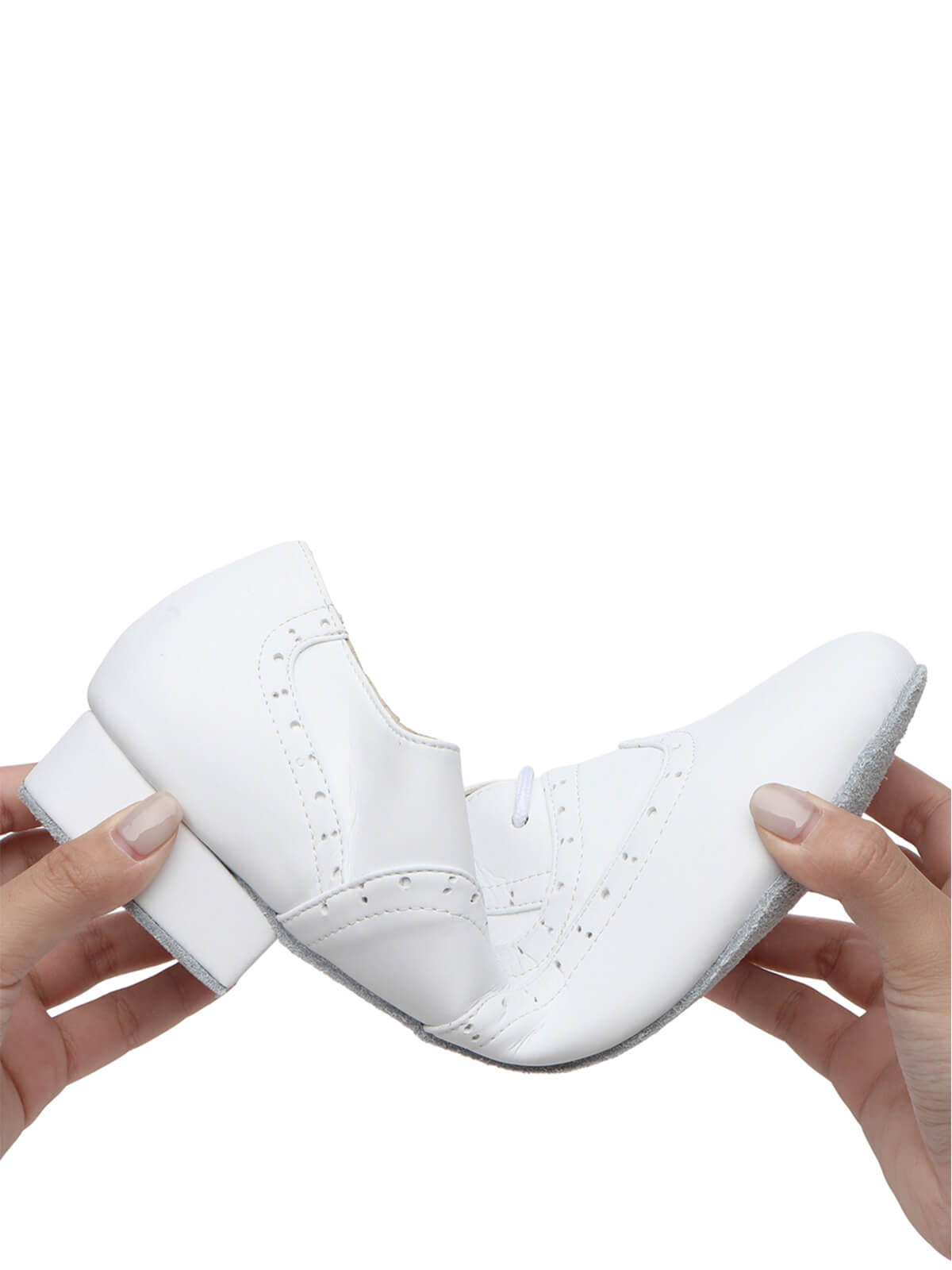 Men's White Dance Shoes