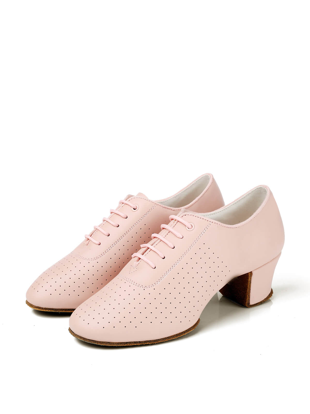 Chaussures à talons Abricot pour danse de salon latine