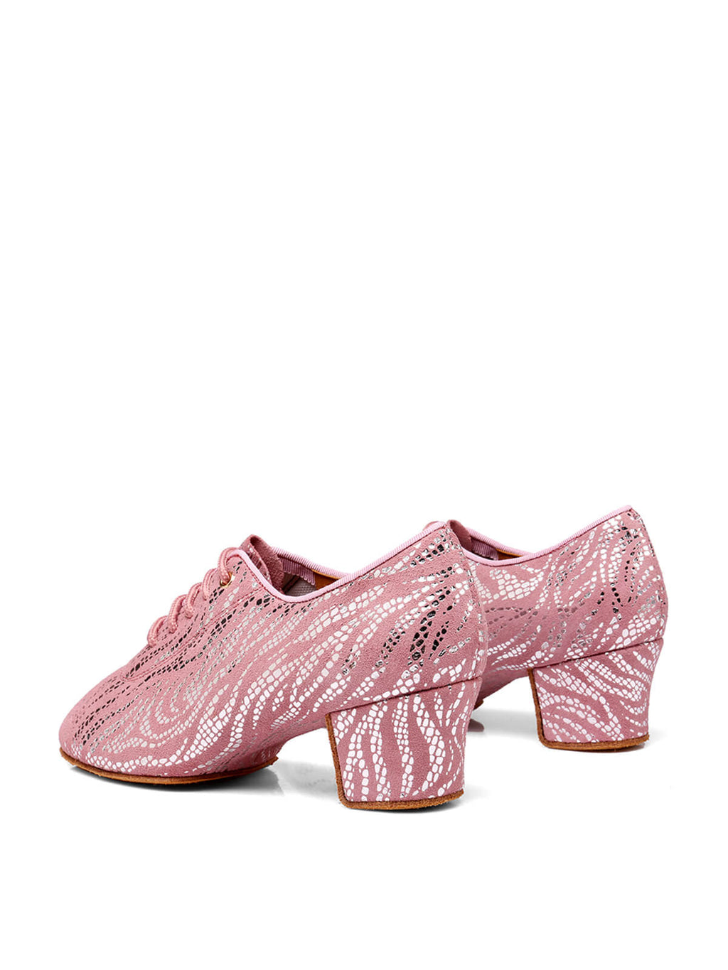 Chaussures à talons Abricot pour danse de salon latine
