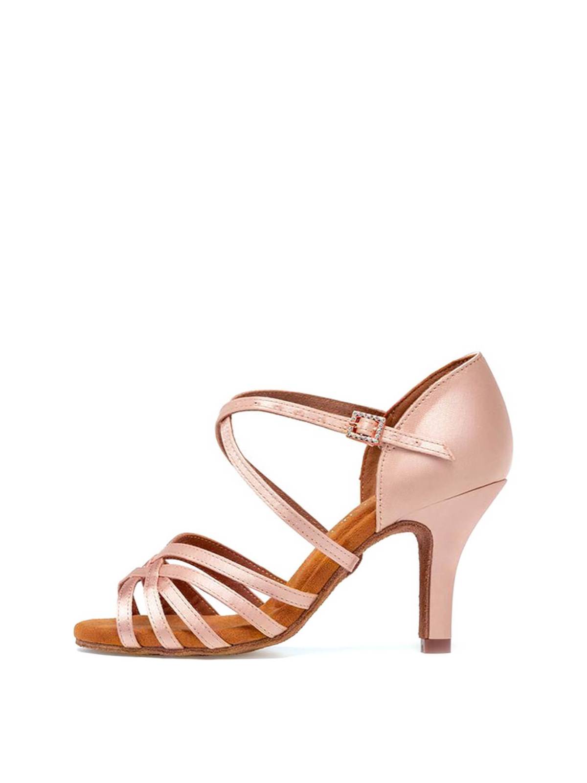 Pink Latin Salsa Practice Dancing Shoes
