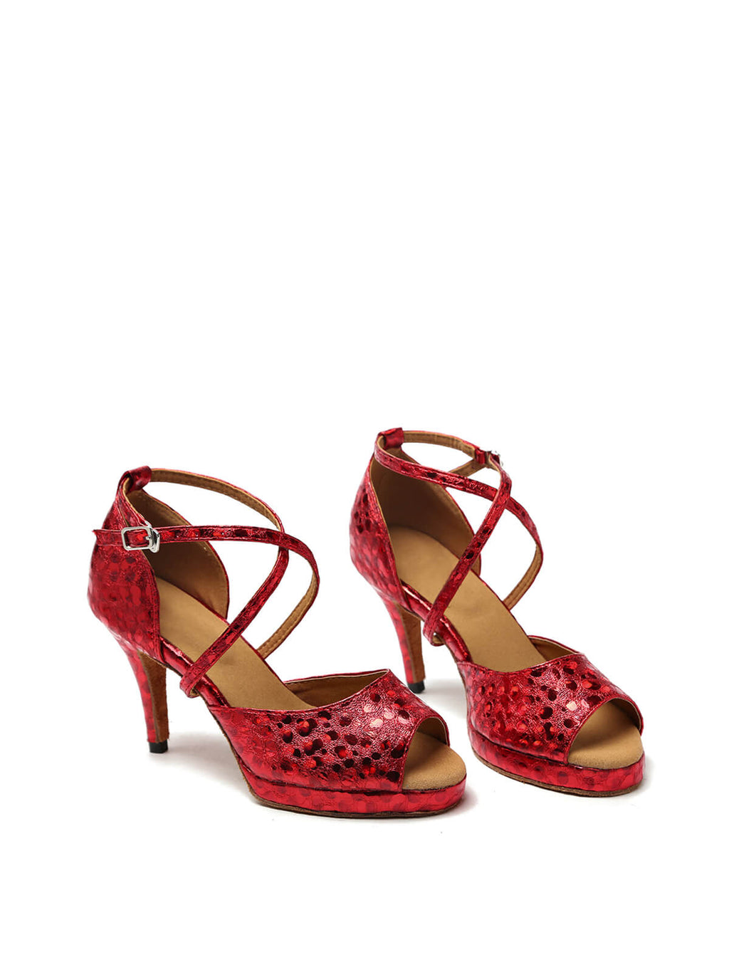 Women Platform Synthetic Latin Ballroom Dance Shoes