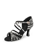 Zebra Print Women's Latin Dancing Shoes